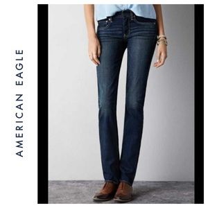➡️AEO Straight Super Stretch Jean Size 0x28”